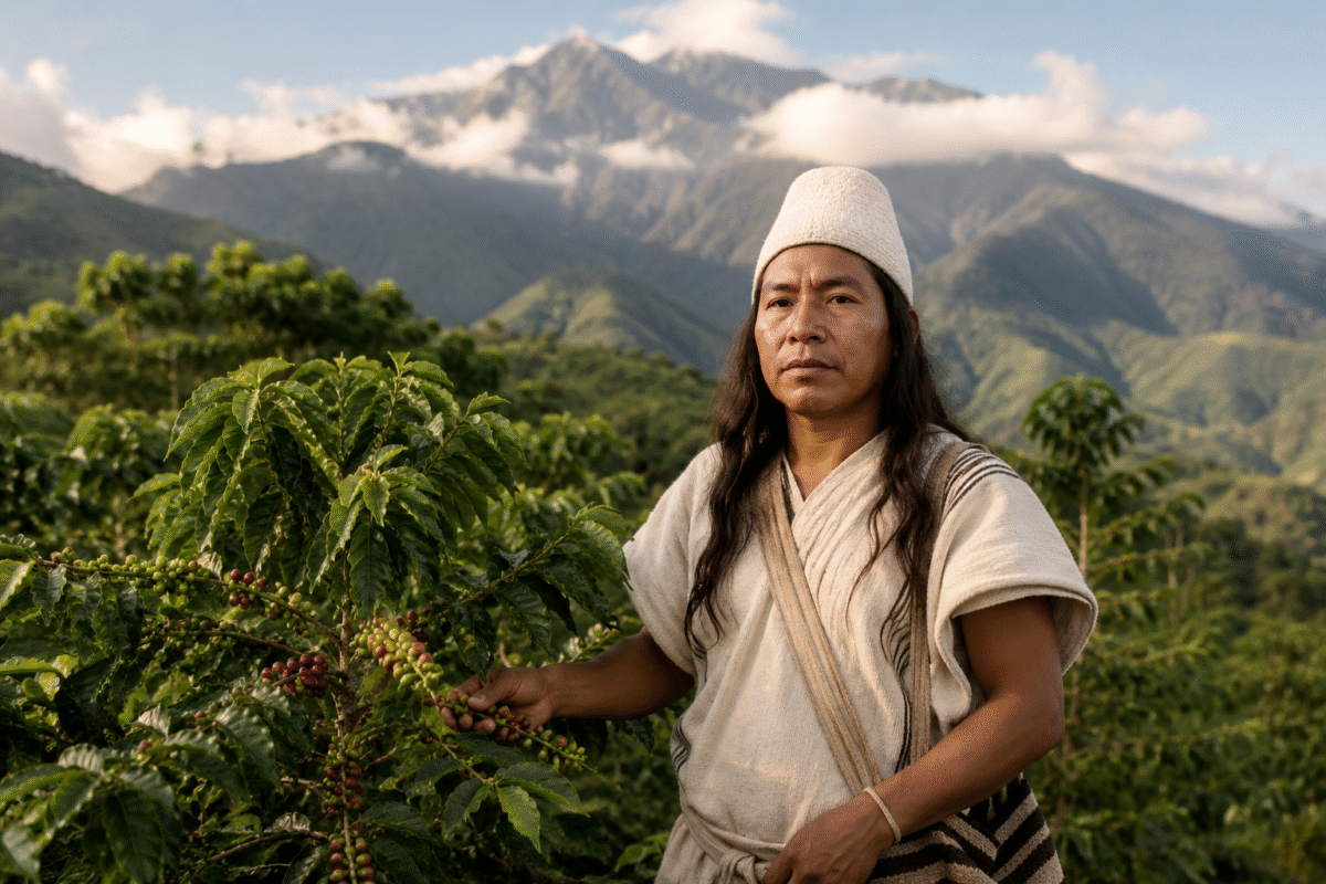 Comunidad Arhuaca, caficultores de la Sierra Nevada